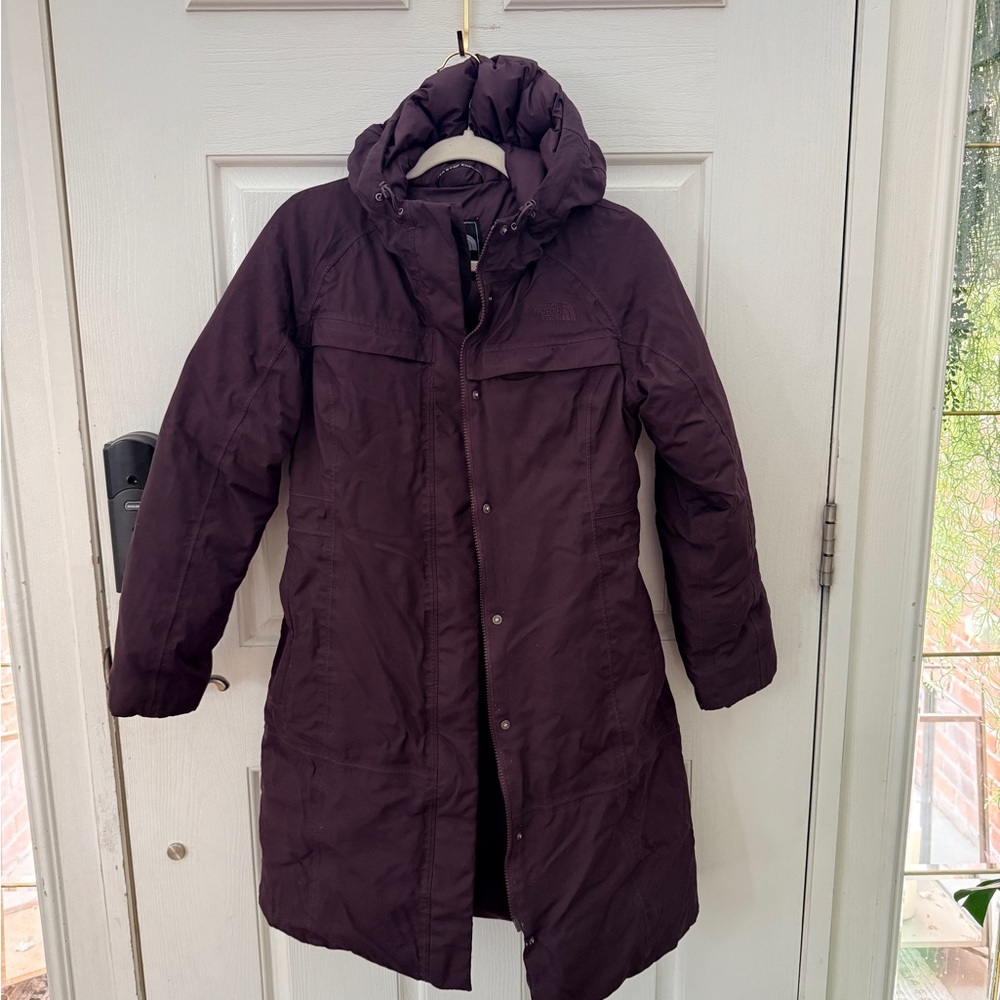 The North Face Winter Hyvent Down Parka Jacket - Plum Women’s Size m